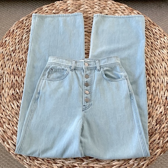 Reformation Olive Wide Leg High Rise Jean - Picture 8 of 16